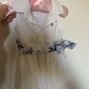 Ralph Lauren baby dress, 0-3 months.